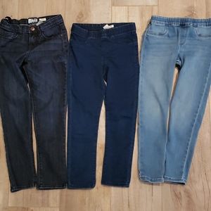Osh Kosh/Carter's Girl Jeans/Jeggings -  Set of 3